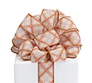 RIBBON #9 FALL PLAID