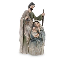 1 PIECE HOLY FAMILY NATIVITY