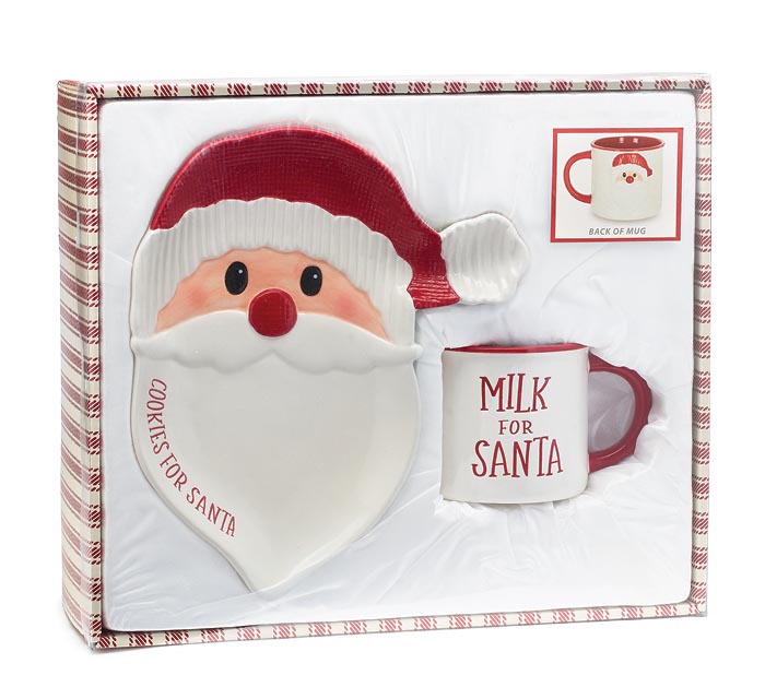 Milk and Cookies for Santa Mug by Burton & Burton