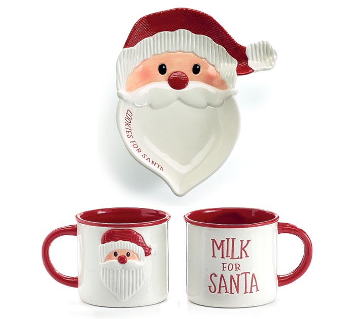 Milk and Cookies for Santa Mug by Burton & Burton