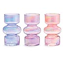 IRIDESCENT BUBBLE ASTD COLOR VASE