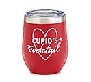 WINE TUMBLER CUPIDS COCKTAIL WITH HEART