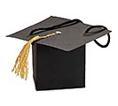 Related Product Image for BLACK GRADUATION HAT SHAPE PAPER BOX 