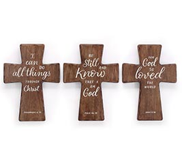 ASTD CROSS WALL HANGINGS WITH MESSAGE