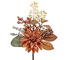 Related Product Image for FALL DAHLIA WITH BERRIES AND LEAVES 