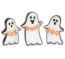 ASTD GHOST SHELF SITTERS WITH MESSAGES