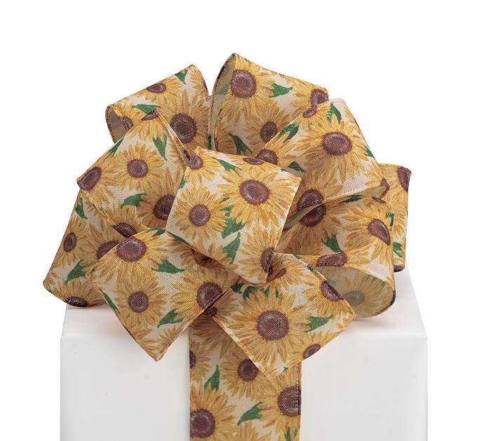 40 Sunflower Ribbon