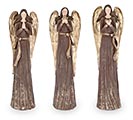 CHOCOLATE/GOLD ACCENT ANGEL ASSORTMENT