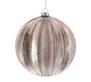 LARGE ROSE GOLD AND SILVER ORNAMENT