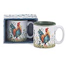 Related Product Image for MUG COLORFUL ROOSTER IN WILDFLOWERS 
