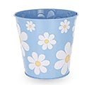 Related Product Image for 4&quot; EMBOSSED DAISY POT COVER 