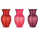Related Product Image for LARGE RIBBED TRANSLUCENT VALENTINE VASE 