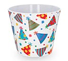 Related Product Image for 4&quot; PARTY HAT MELAMINE POT COVER 