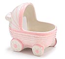 Related Product Image for PINK BABY CARRIAGE SHAPE MUSICAL PLANTER 