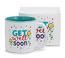 Related Product Image for MUG GET WELL SOON WITH FLOWERS 