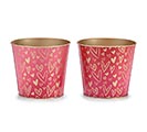 Related Product Image for 6&quot; DOODLE HEART POT COVERS 