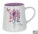 Related Product Image for MUG WITH MOM MESSAGE SINGLE FLOWER BLOOM 