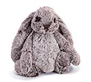 Related Product Image for PLUSH BUNNY RABBIT WITH SOFT BROWN FUR 