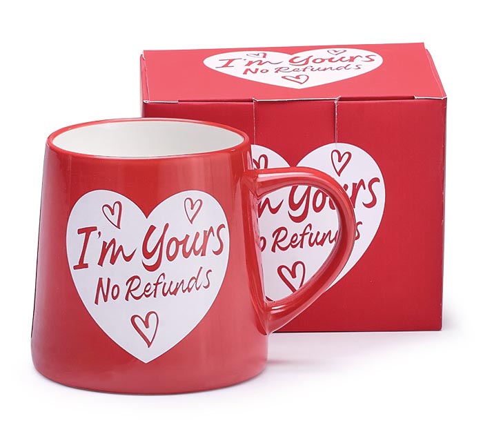 Old English Co. Valentinstagskarte – „I'm Yours Forever“ Mit Humorvollem Design