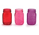 Related Product Image for ASTD VALENTINE GLASS PINT MASON JAR 