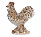 Related Product Image for RUSTIC CONCRETE ROOSTER FIGURINE 