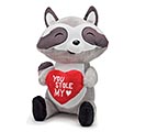 Related Product Image for PLUSH VALENTINE RACCOON YOU STOLE MY HRT 