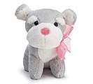 Related Product Image for PLUSH GRAY AND WHITE PUPPIES IN BOX 