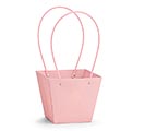 Related Product Image for 6&quot; PINK WATERPROOF PAPER TOTE 