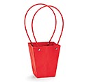 Related Product Image for 6&quot; RED WATERPROOF PAPER TOTE 