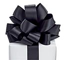 Related Product Image for #9 DOUBLE FACE BLACK SATIN RIBBON 