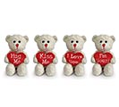 Related Product Image for VASE HUGGER BEAR WITH ASSORTED MESSAGES 