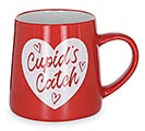 Related Product Image for MUG RED WITH WHITE HEART CUPID&#39;S CATCH 