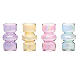 IRIDESCENT BUBBLE SPRING VASE ASTD