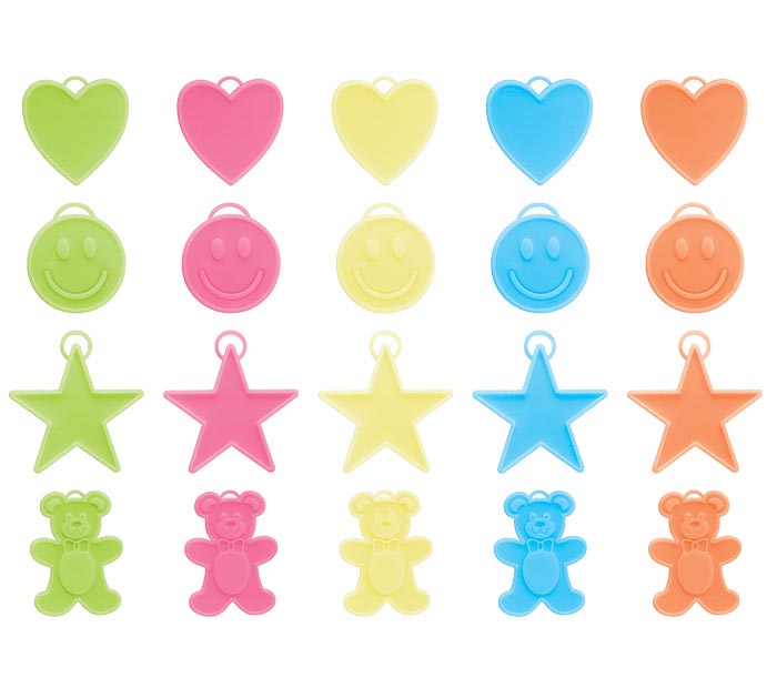 Balloon Weight Small Neon Yellow