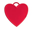 Related Product Image for WEIGHT BALLOON 3D 35 GRAM RED HEART 