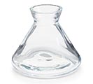 Related Product Image for SMALL CLEAR GLASS BUD VASE 