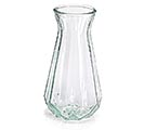 Related Product Image for LARGE CINCHED NECK CLEAR VASE 
