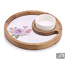 Related Product Image for BLOOM  FLUTTER DIP BOWL WITH TRAY 