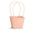 Related Product Image for 6&quot; PEACH WATERPROOF PAPER TOTE 