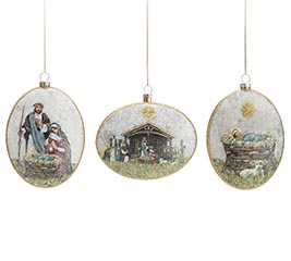 ORNAMENT DIVINE IMPRESSION ASSORTED