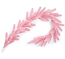 Related Product Image for PINK GARLAND WITH IRIDESCENT GLITTER 