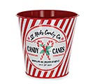 Related Product Image for 4&quot; CANDY CANE POT COVER 