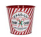 Related Product Image for 6&quot; CANDY CANE POT COVER 