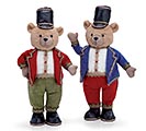 Related Product Image for DECOR PLUSH NUTCRACKER BEARS 