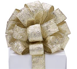 #9 TEXTURED METALLIC GOLD RIBBON