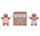 Related Product Image for GINGERBREAD LANE WOODEN SHELF SITTER 