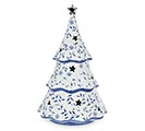 Related Product Image for BLUE/WHITE LAYERED LIGHTED CERAMIC TREE 