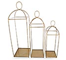 Related Product Image for NESTED GOLD IRON LANTERN NESTED SET 