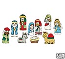 Related Product Image for CHILD LIKE 10 PIECE NATIVITY SET 