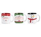 Related Product Image for ASSORTED CHRISTMAS CHARACTER MUGS 